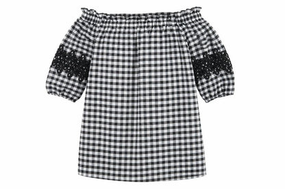River Island Womens Multicoloured Check  Shirt Dress  Size 8