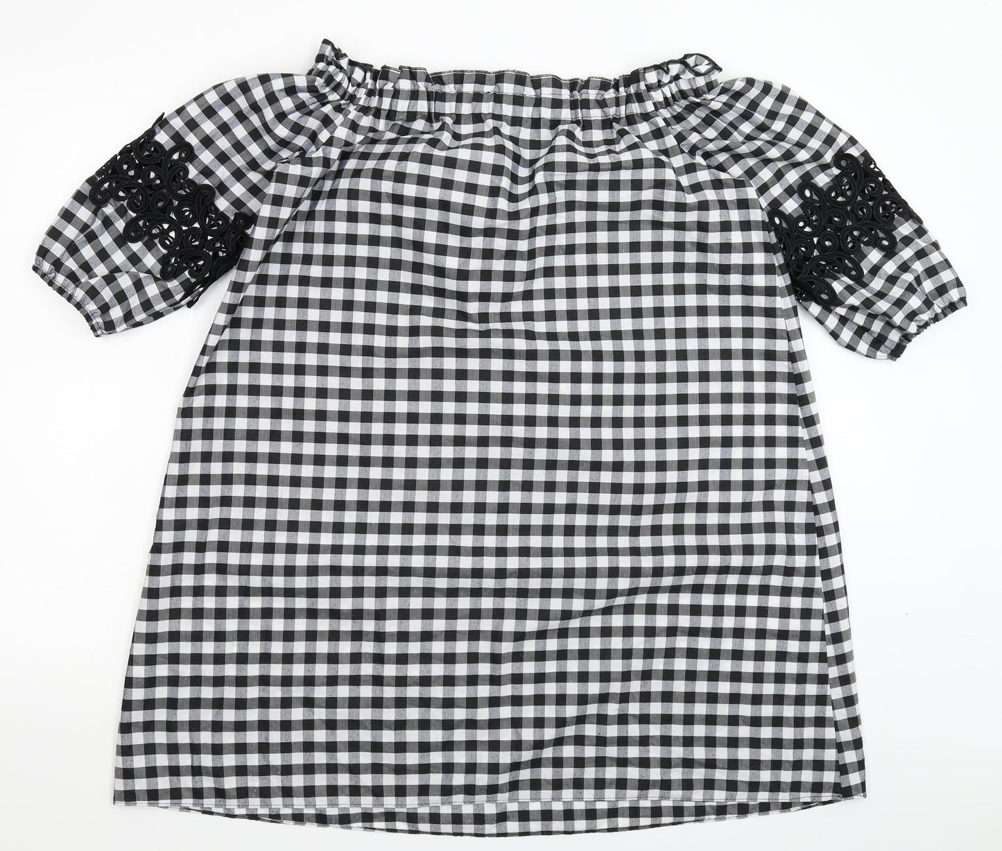 River Island Womens Multicoloured Check  Shirt Dress  Size 8