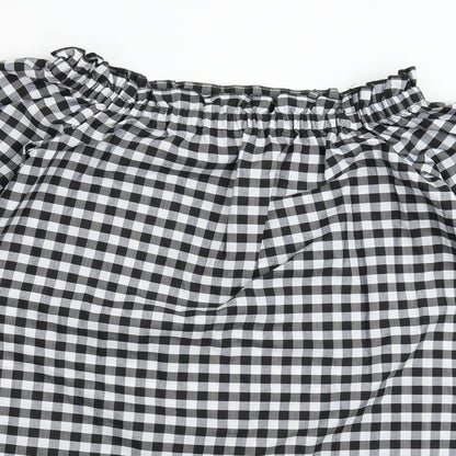 River Island Womens Multicoloured Check  Shirt Dress  Size 8