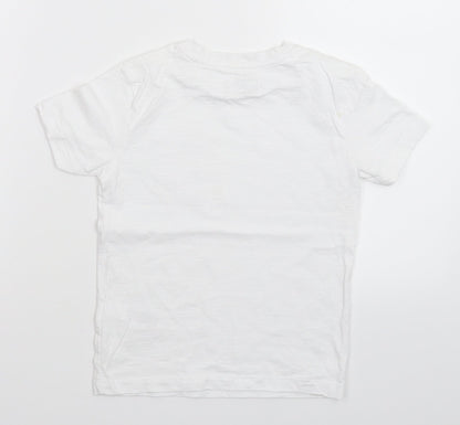 NEXT Boys White   Basic T-Shirt Size 3 Years