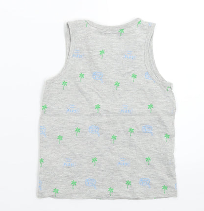 George Boys Grey   Basic Tank Size 3-4 Years