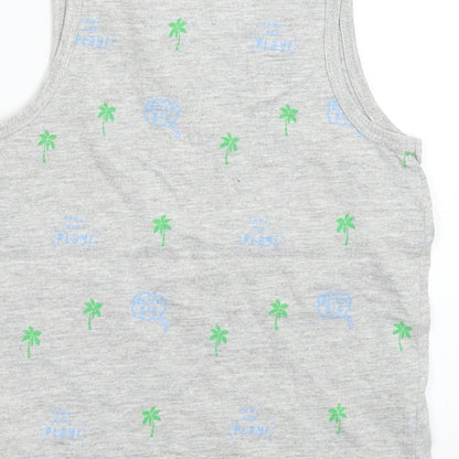 George Boys Grey   Basic Tank Size 3-4 Years
