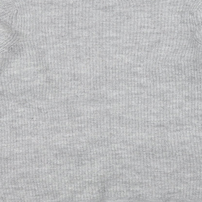 Love knitwear Womens Grey  Knit Jacket Coatigan Size 16