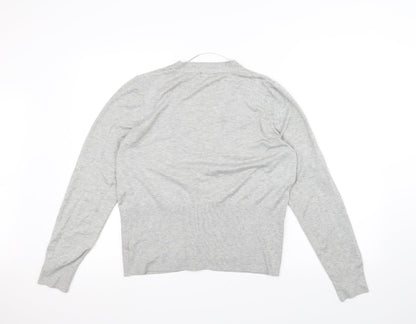 F&F Womens Grey   Cardigan Jumper Size 14