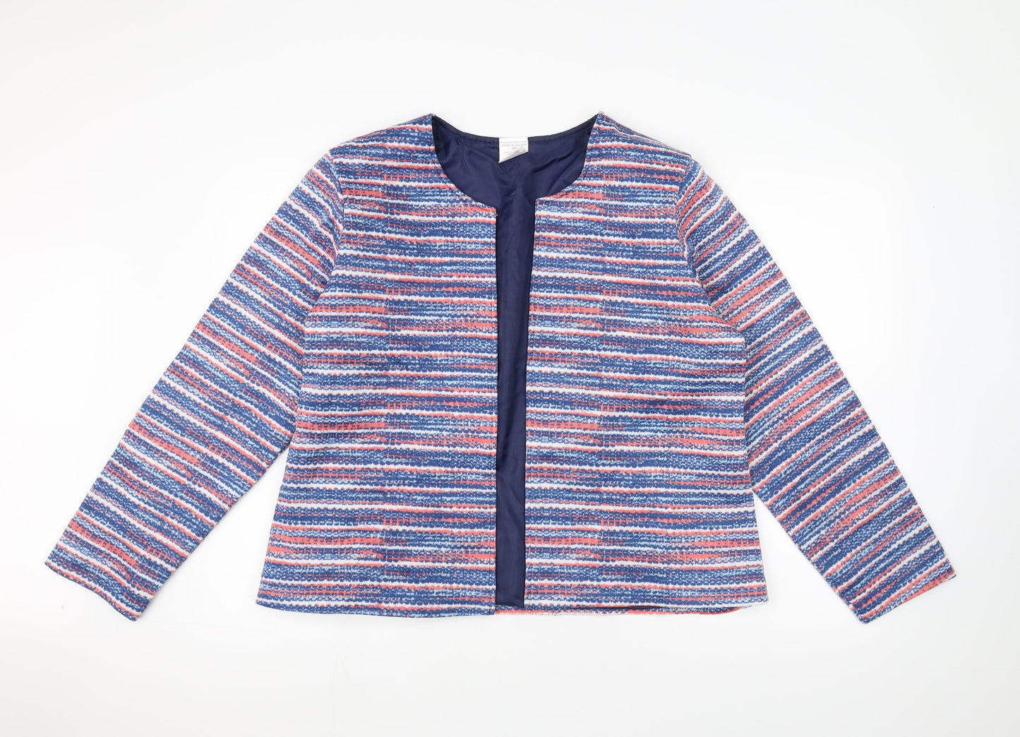 Womens UK Size L Anne De Lancay Blue Jacket
