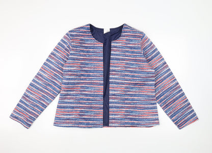 Womens UK Size L Anne De Lancay Blue Jacket