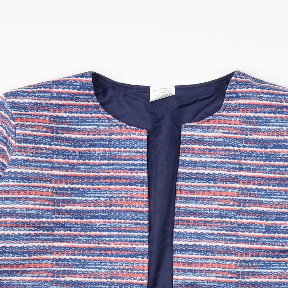 Womens UK Size L Anne De Lancay Blue Jacket