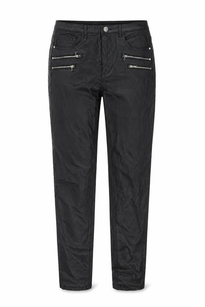 Womens UK Size 12 Denim & Co. Regular Fit  Black Trousers