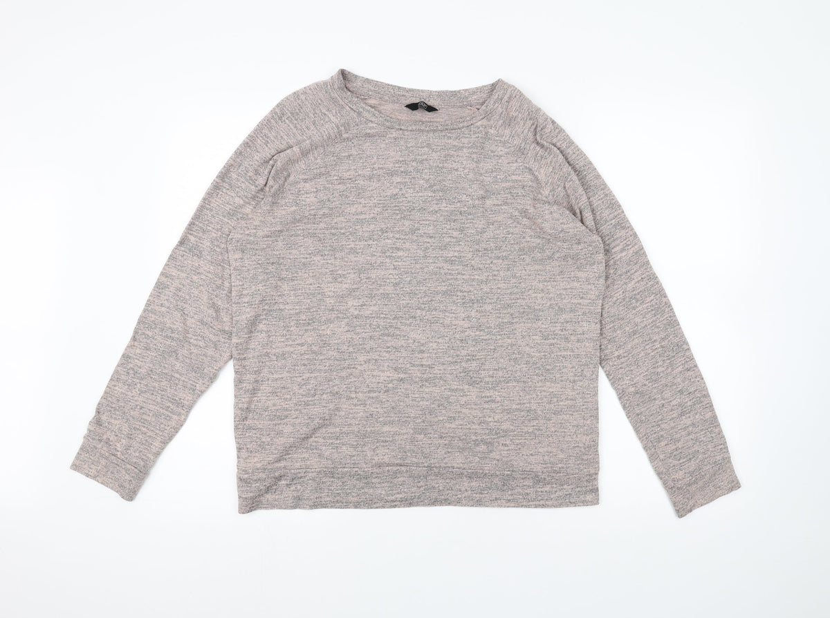 F&F Womens Pink   Pullover Jumper Size 14