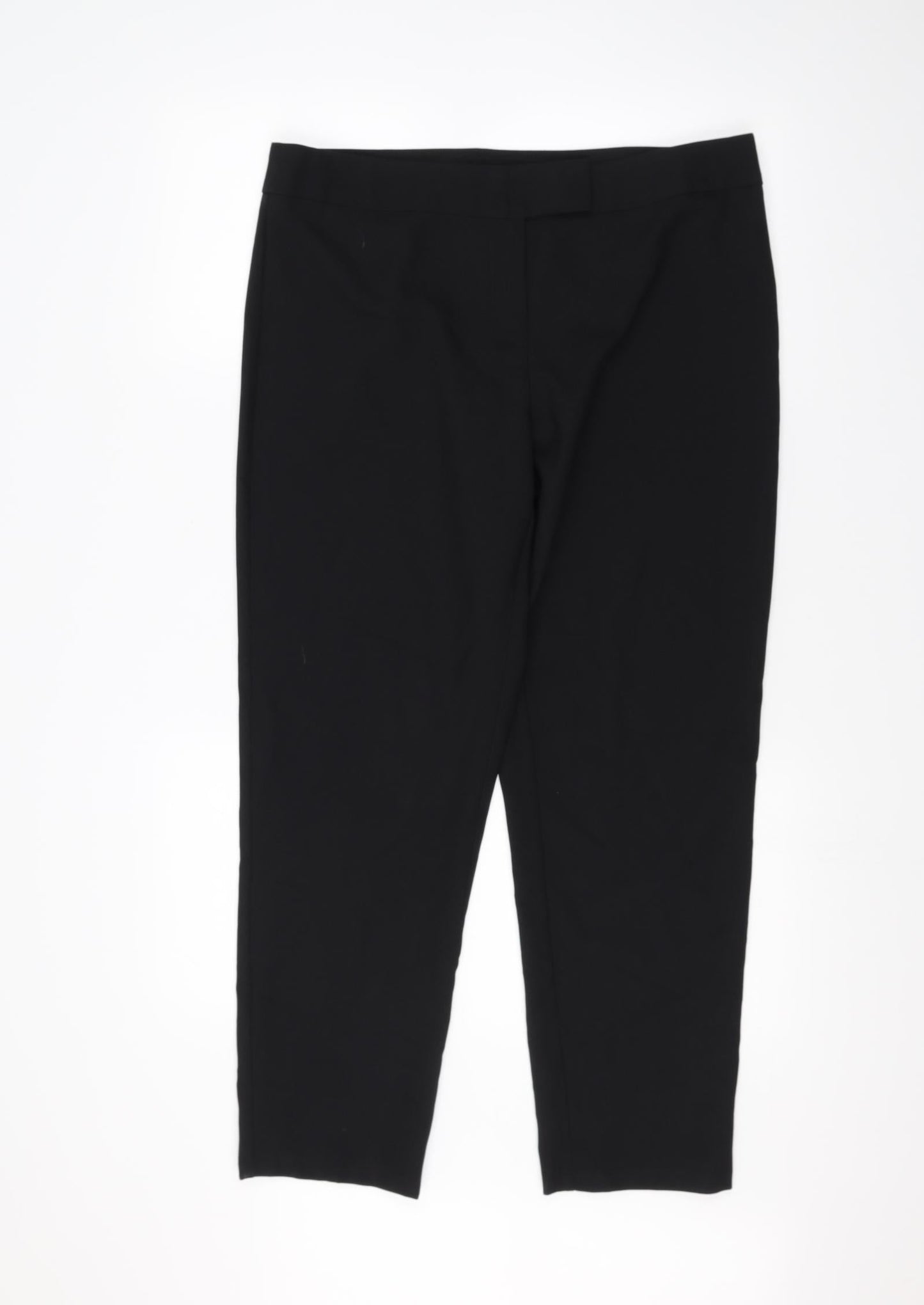 George Womens Black   Trousers  Size 14 L24 in