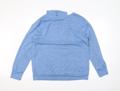 Womens UK Size L Preworn Blue Jacket