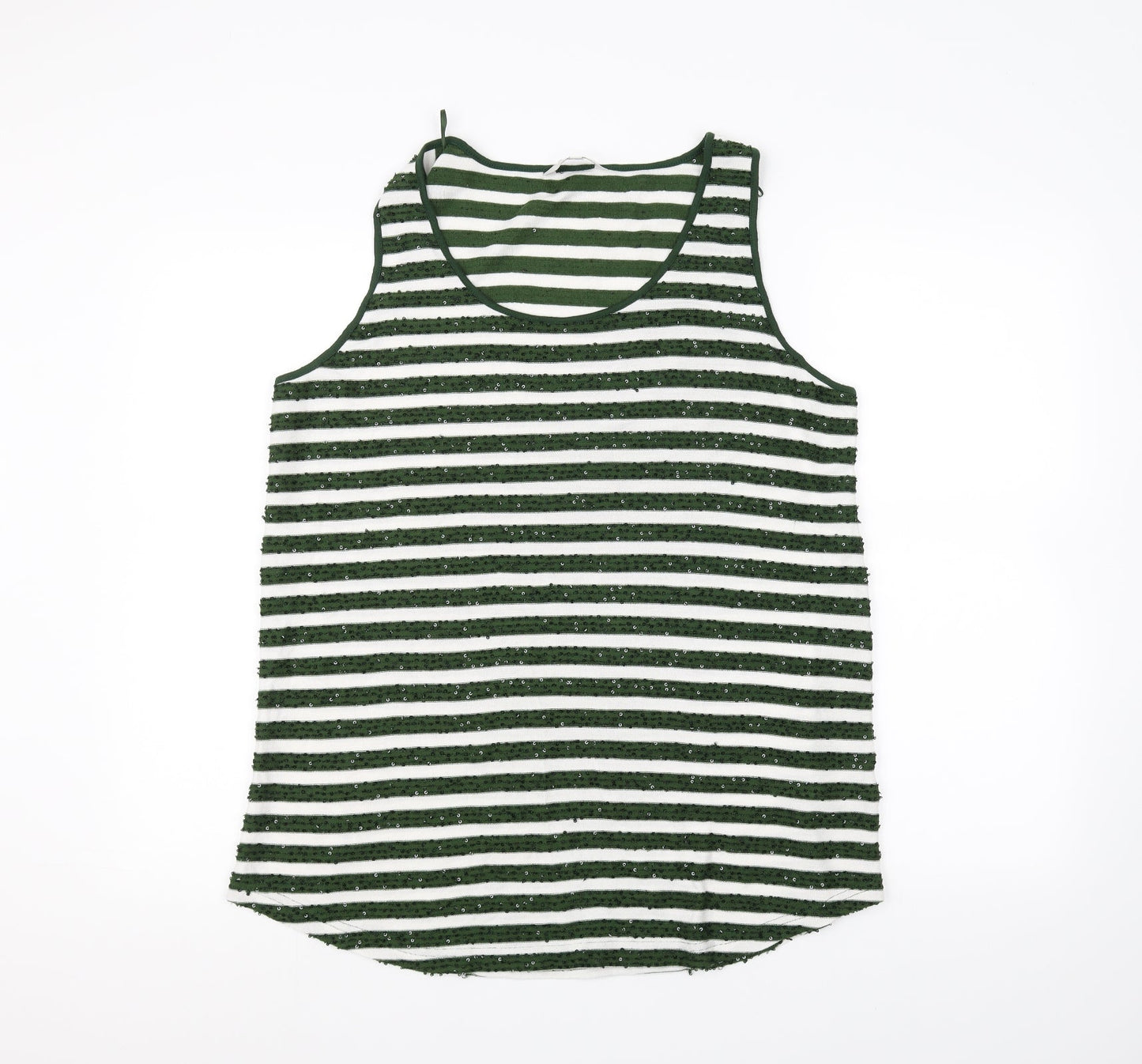 Womens UK Size 8 NEXT White Basic Tank