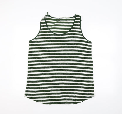 Womens UK Size 8 NEXT White Basic Tank