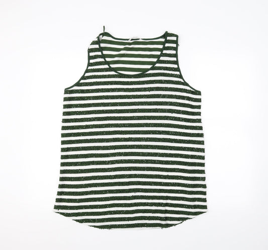 Womens UK Size 8 NEXT White Basic Tank