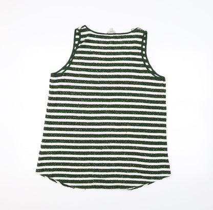 Womens UK Size 8 NEXT White Basic Tank