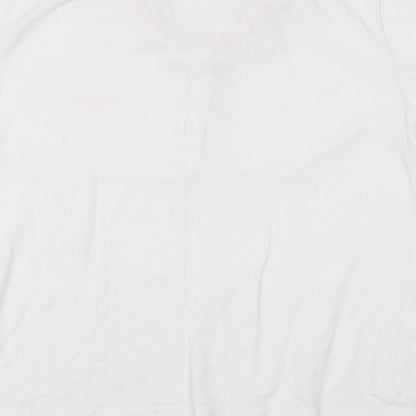 Reebok Girls White   Basic Polo Size 16 Years