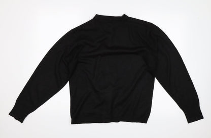 PS London Womens Black   Cardigan Jumper Size M