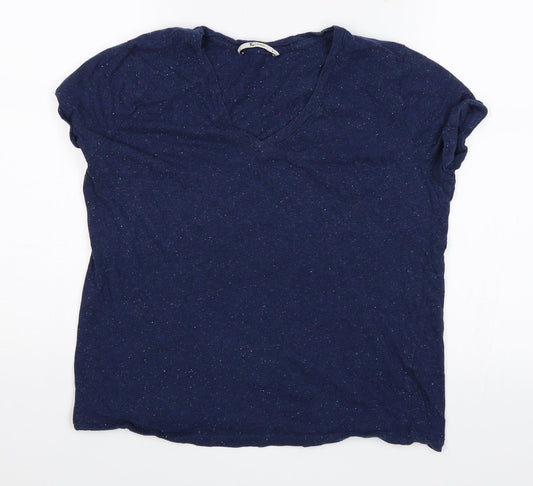 TU Womens Blue   Basic T-Shirt Size 8