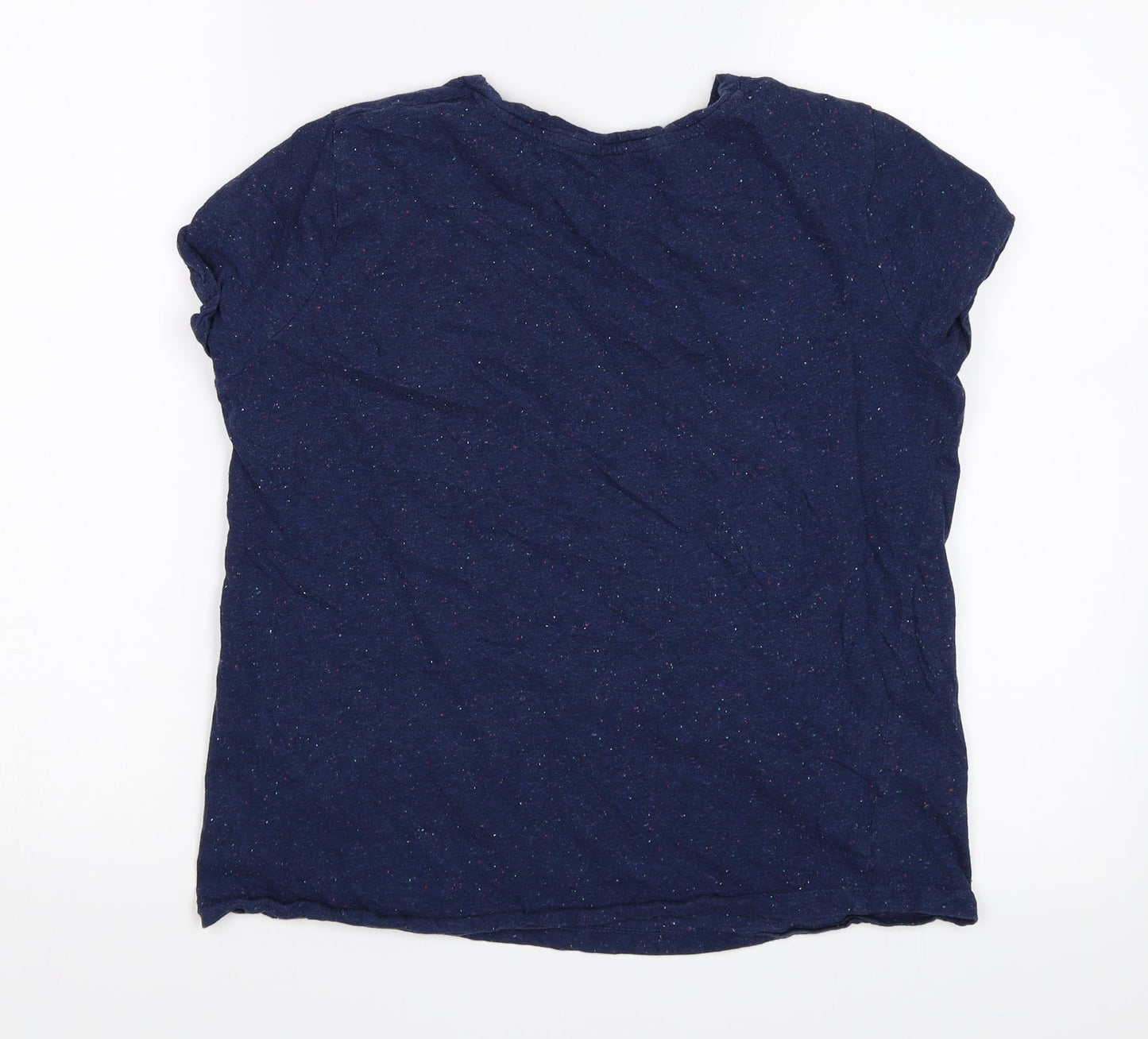 TU Womens Blue   Basic T-Shirt Size 8