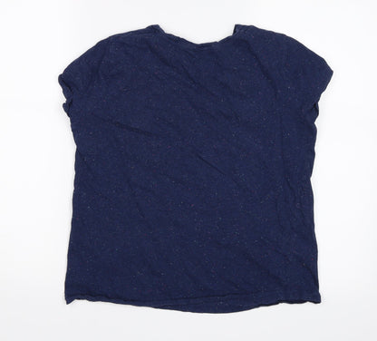 TU Womens Blue   Basic T-Shirt Size 8