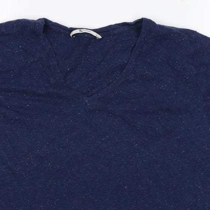 TU Womens Blue   Basic T-Shirt Size 8