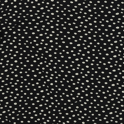 Warehouse Womens Black Polka Dot  Basic Blouse Size 8