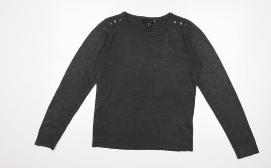 Atmosphere Womens Grey   Pullover Jumper Size 10