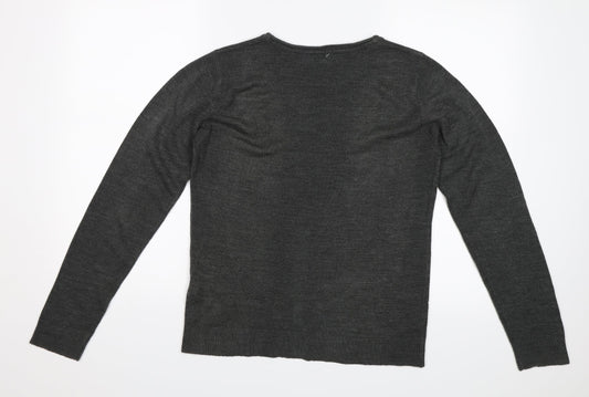 Atmosphere Womens Grey   Pullover Jumper Size 10