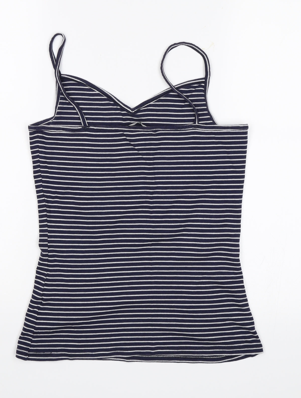 TU Womens Blue Striped  Camisole Tank Size 16
