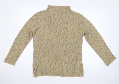 Liz Claiborne Womens Beige   Pullover Jumper Size M