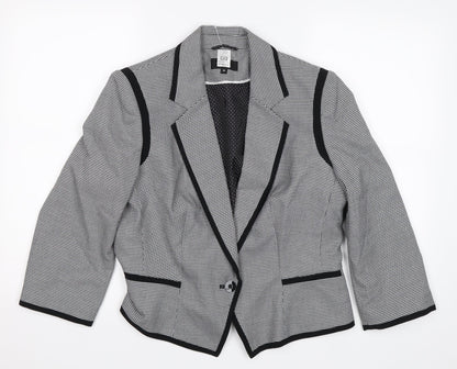 Womens UK Size 16 Preworn Grey Jacket
