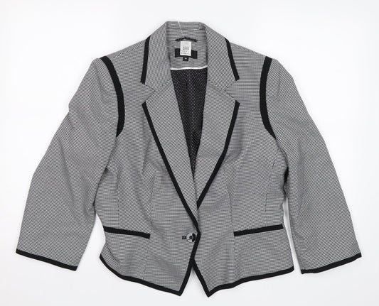 Womens UK Size 16 Preworn Grey Jacket