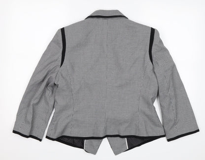 Womens UK Size 16 Preworn Grey Jacket