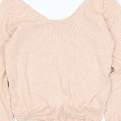 New Look Womens Pink   Pullover Jumper Size 14