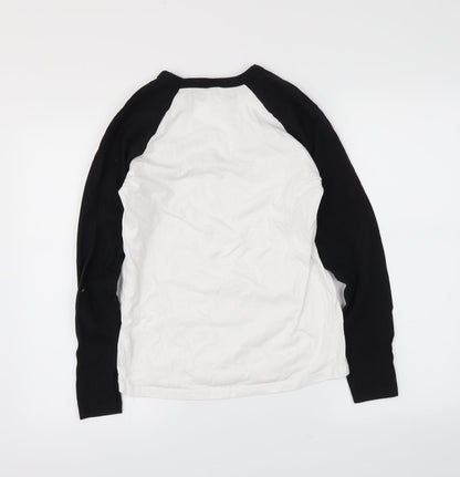 fruit of the loom` Womens White   Basic T-Shirt Size S