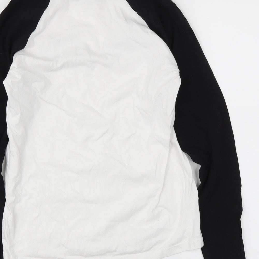 fruit of the loom` Womens White   Basic T-Shirt Size S
