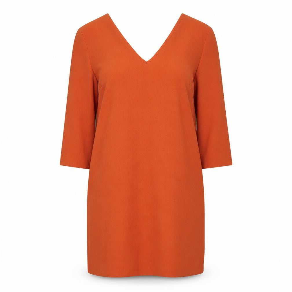 Boohoo Womens Orange   Shift  Size 10