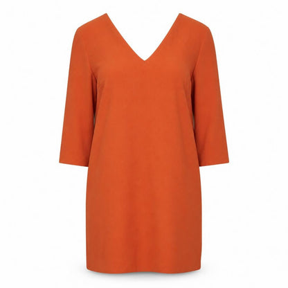 Boohoo Womens Orange   Shift  Size 10