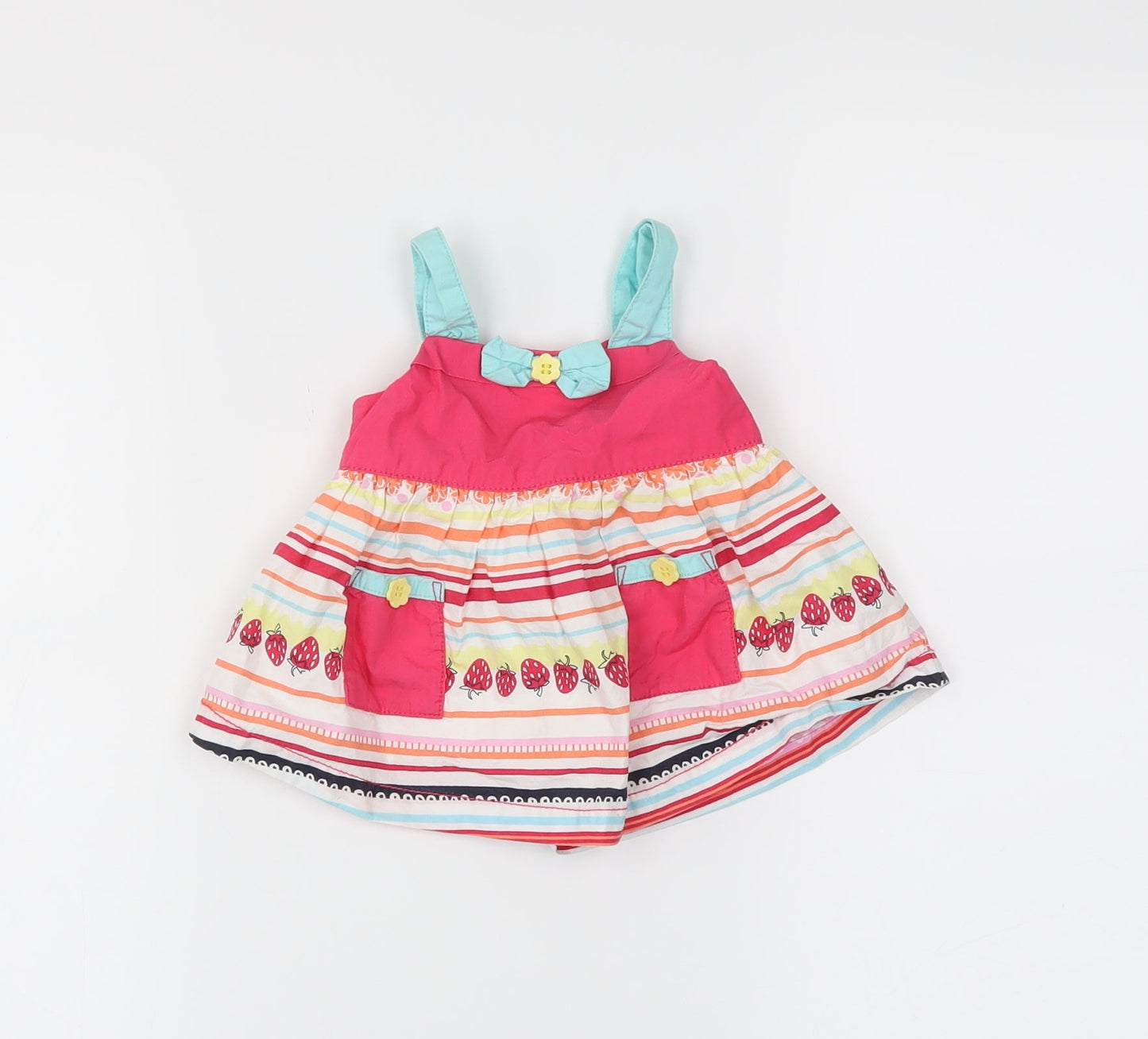 George Boys Pink Striped  Trapeze & Swing  Size Newborn