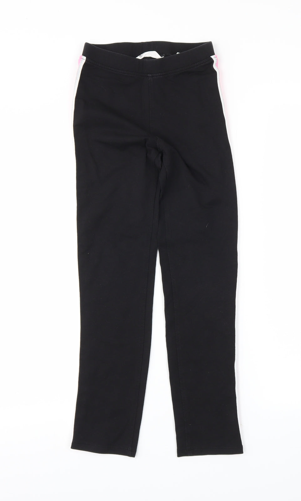 H&M Girls Black   Capri Trousers Size 8-9 Years