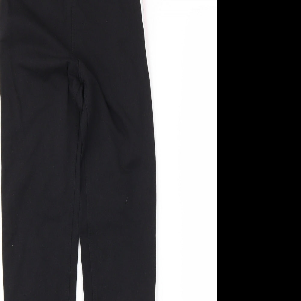 H&M Girls Black   Capri Trousers Size 8-9 Years