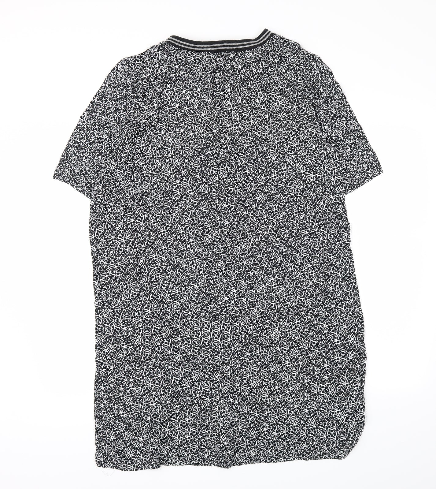 Womens UK Size 14 NEXT Black Basic T-Shirt