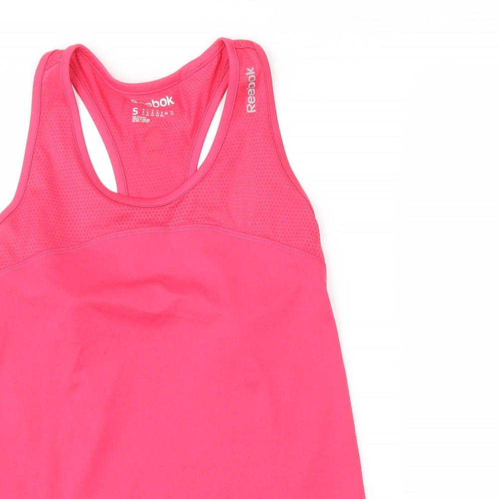 Reebok Womens Pink   Basic Tank Size S