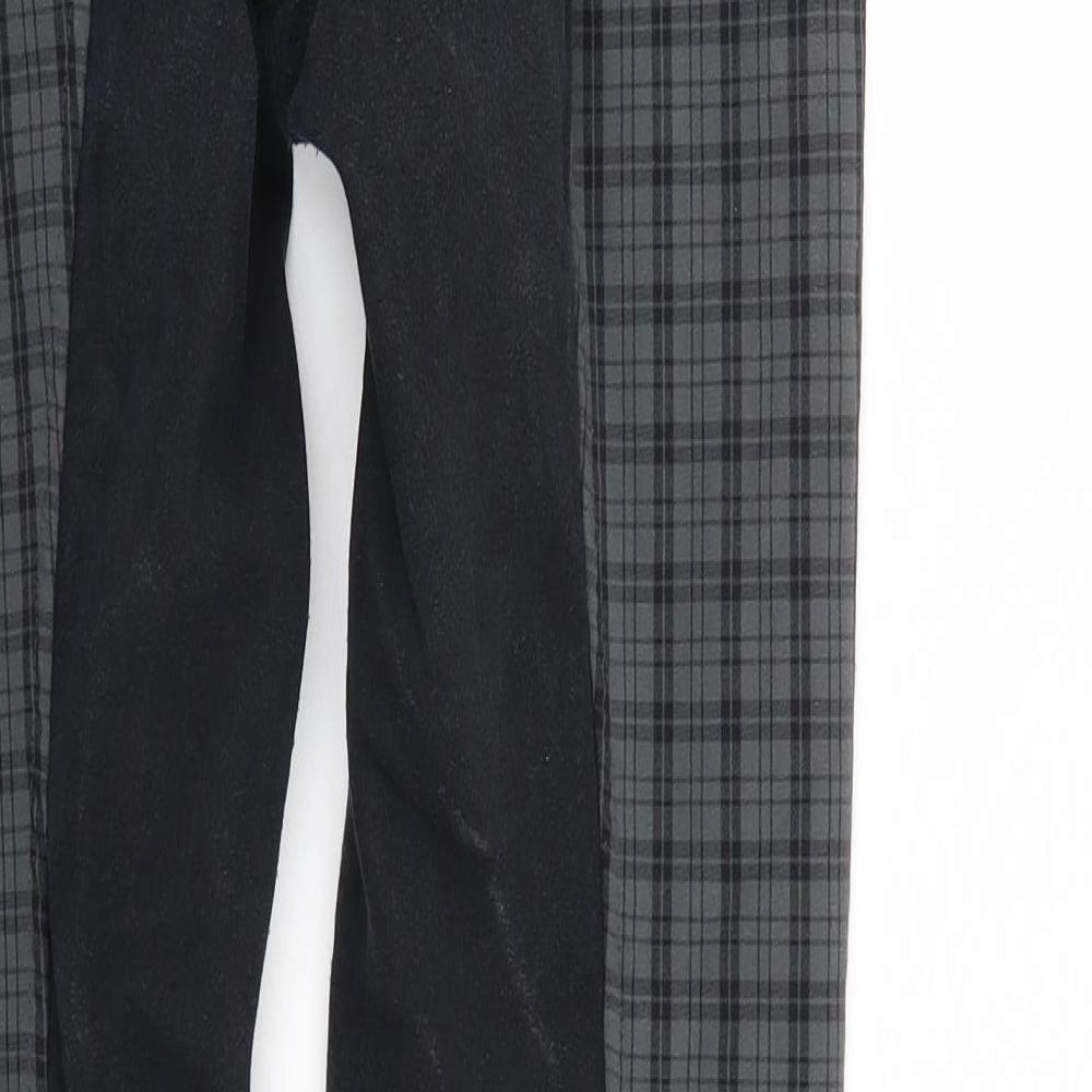 Preworn Womens Grey   Compression Leggings Size 28 in L27 in - Horse riding chaps
