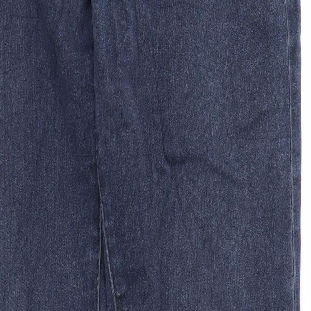 Hot Kiss Womens Blue  Denim Skinny Jeans Size 10 L29 in