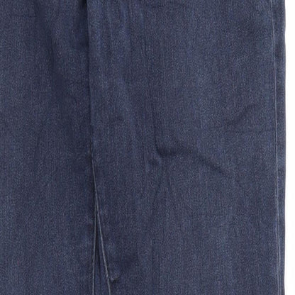 Hot Kiss Womens Blue  Denim Skinny Jeans Size 10 L29 in