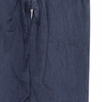 Hot Kiss Womens Blue  Denim Skinny Jeans Size 10 L29 in