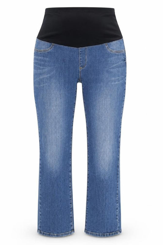 Womens UK Size 4 mamas & papas Regular Fit Straight Blue Jeans