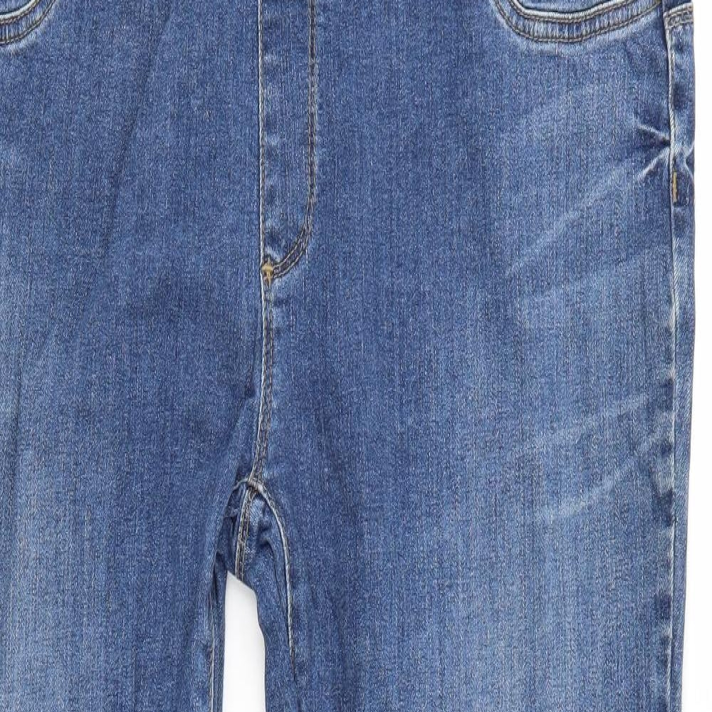 mamas & papas Womens Blue  Denim Straight Jeans Size 4 L29 in - Maternity