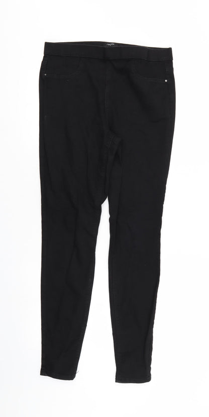 /Denim Womens Black  Denim Jegging Jeans Size 10 L31 in